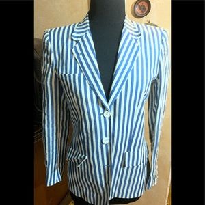 Vintage 50’s‎ Style Bill Kaiserman Striped Blazer